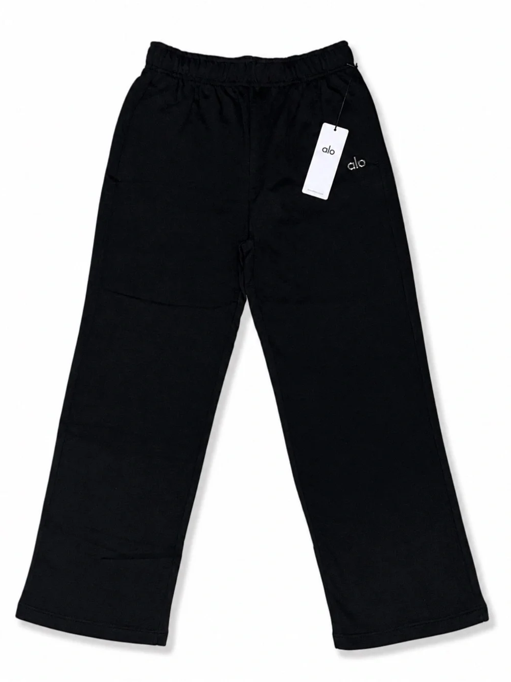 ALO Yoga Black Relaxed Sweatpants